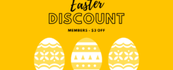 $3 discount for members